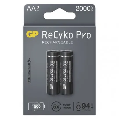 GP ReCyko Pro NiMH Akkumulátor HR6 (AA) 2000mAh 2db