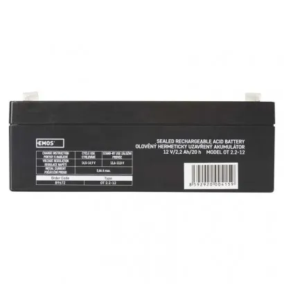 EMOS Ólomakkumulátor 12V 2.2Ah