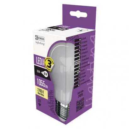 EMOS LED Filament izzó E27 7,6W 1060lm meleg fehér