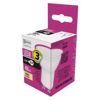 EMOS Classic LED izzó MR16 GU10 5.5W 465lm meleg fehér