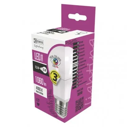 EMOS Classic LED izzó A60 E27 12.5W 1060lm természetes feh...