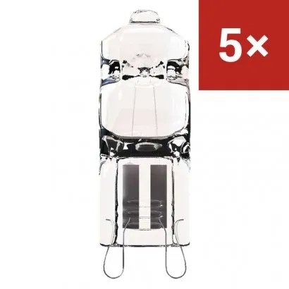 EMOS ECO halogén izzó G9 230V 42W 630lm 5db