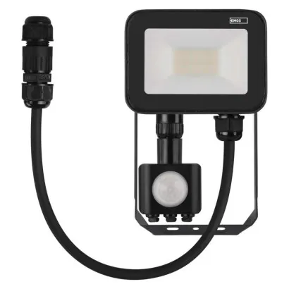 EMOS Profi LED reflektor 10W 1100lm mozgásérzékelőve IP65 ...