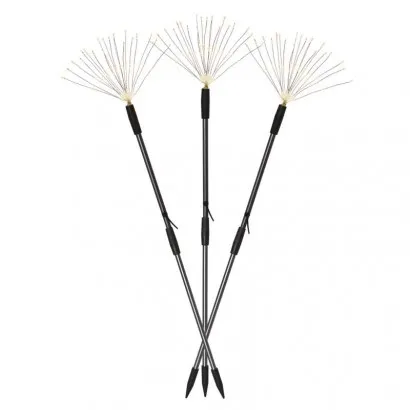 Karácsonyi LED dekoráció – leszúrható világító fenyoágak, ...