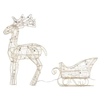 LED ... – 47 cm, 3x AA, beltéri, meleg fehér, időzítő...