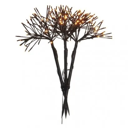 Karácsonyi dekoráció kerti fürtök 60CM 192LED IP44 meleg f...