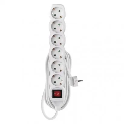 EMOS Elosztó (hosszabbító) 6 aljzat 5m kapcsolható 