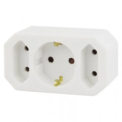 EMOS Elosztó 3 aljzat