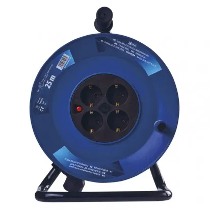 EMOS SCHUKO Kábeldob 4 aljzat 25m 2.5mm IP20 