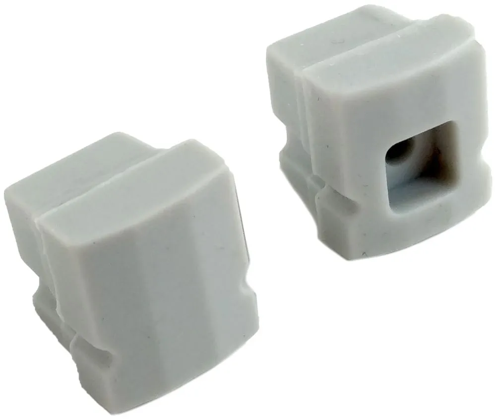 Avide Műanyag Profil IP68 Végzáró Dugó - Párban