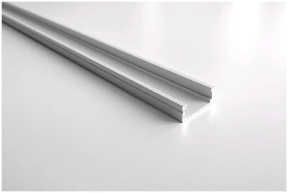 Avide Alu Profil Falon Kivüli Fehér 1m