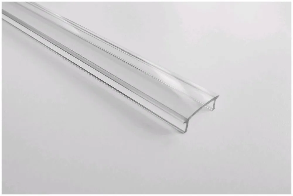 Avide Alu Profil Fali Borítólap Áttetsző 1m