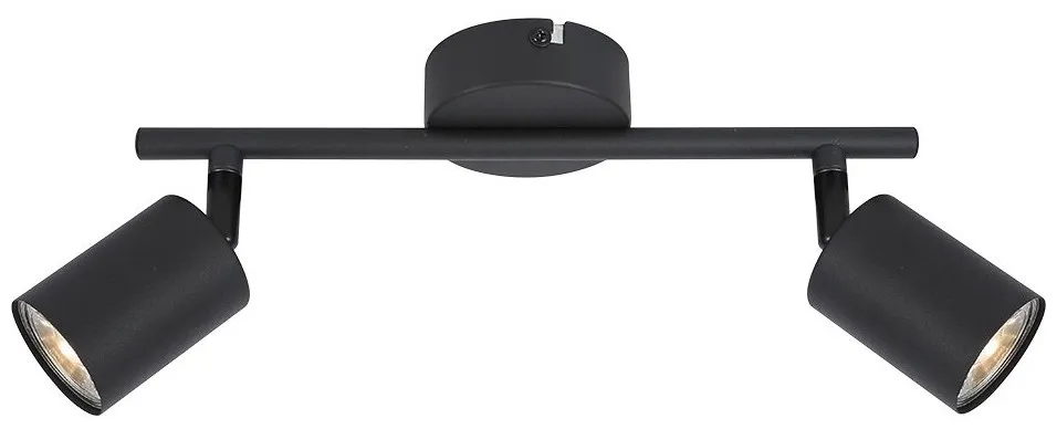 Avide Mennyezeti lámpa 2xGU10 Debra Fekete