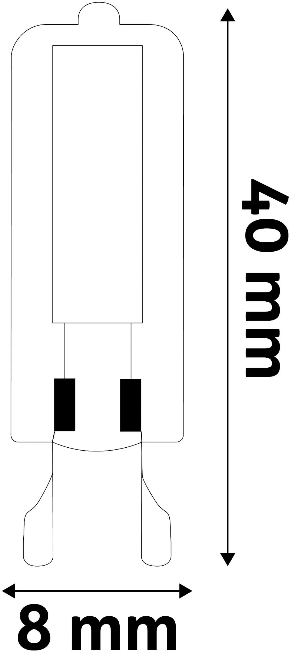 Avide LED 4W G9 COB NW 4000K