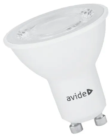 Avide LED Spot Alu+plastic 6W GU10 40° CW 6400K