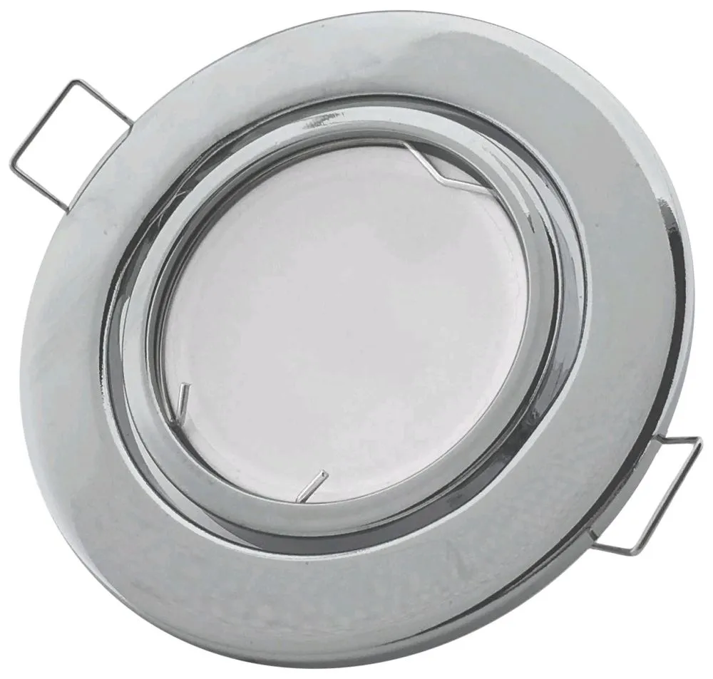 Avide GU10 Keret Normál Forgatható Króm