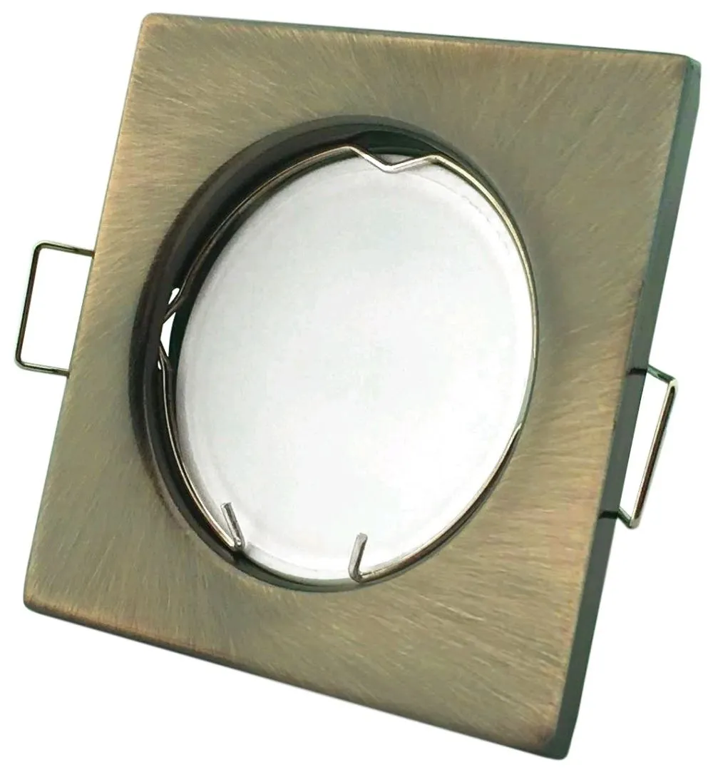 Avide GU10 Keret Négyzetes Réz