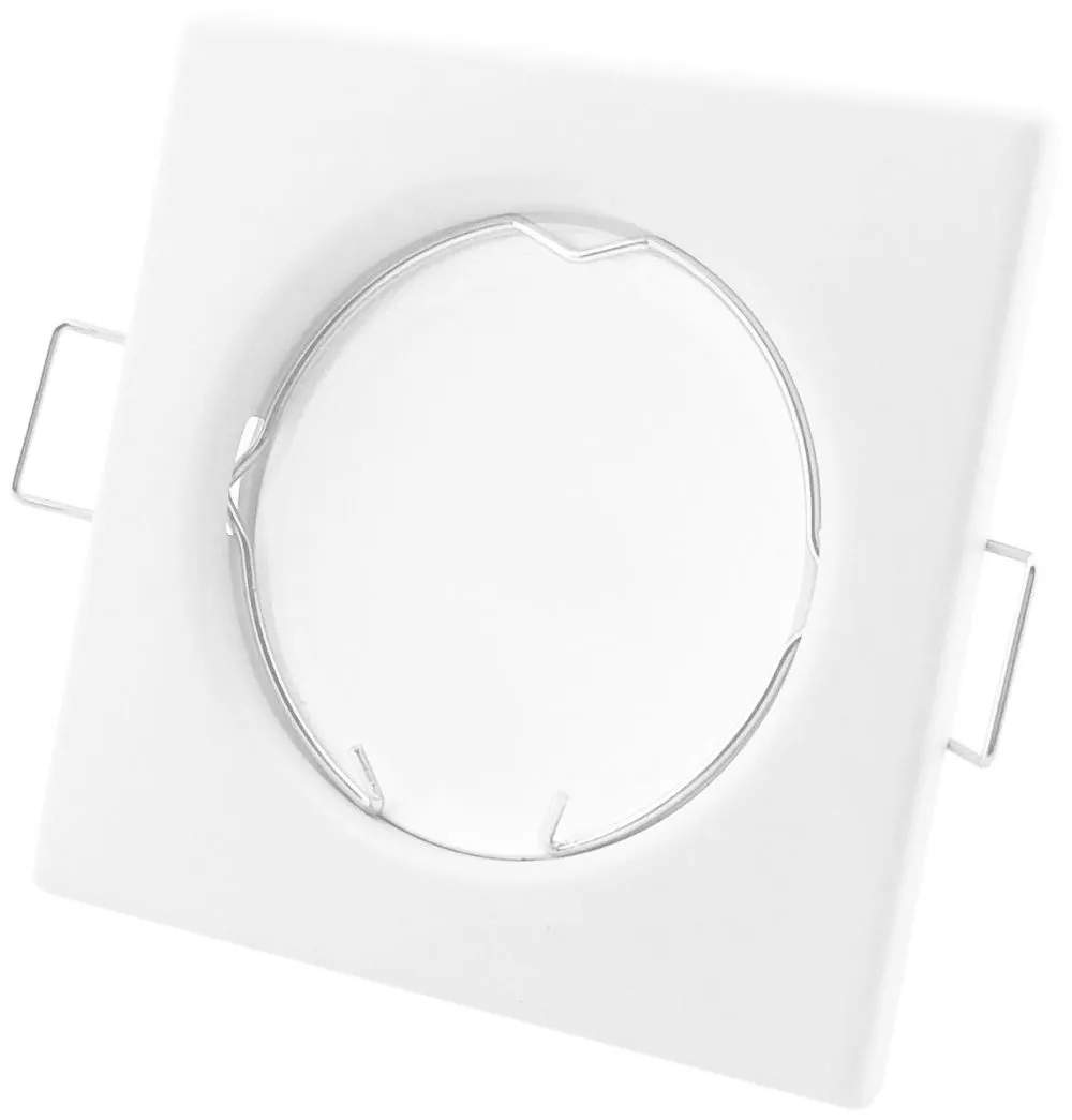 Avide GU10 Keret Négyzetes Fehér