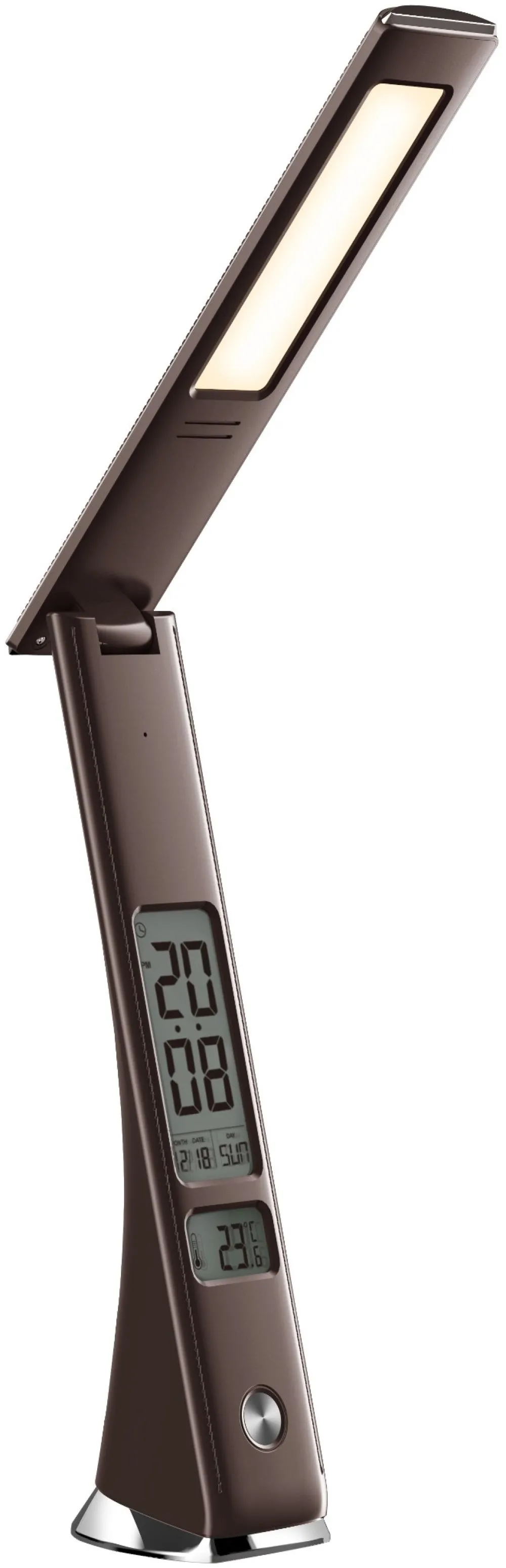 Avide LED Asztali Lámpa Üzleti Bőrhatású Claude Naptár Bar...