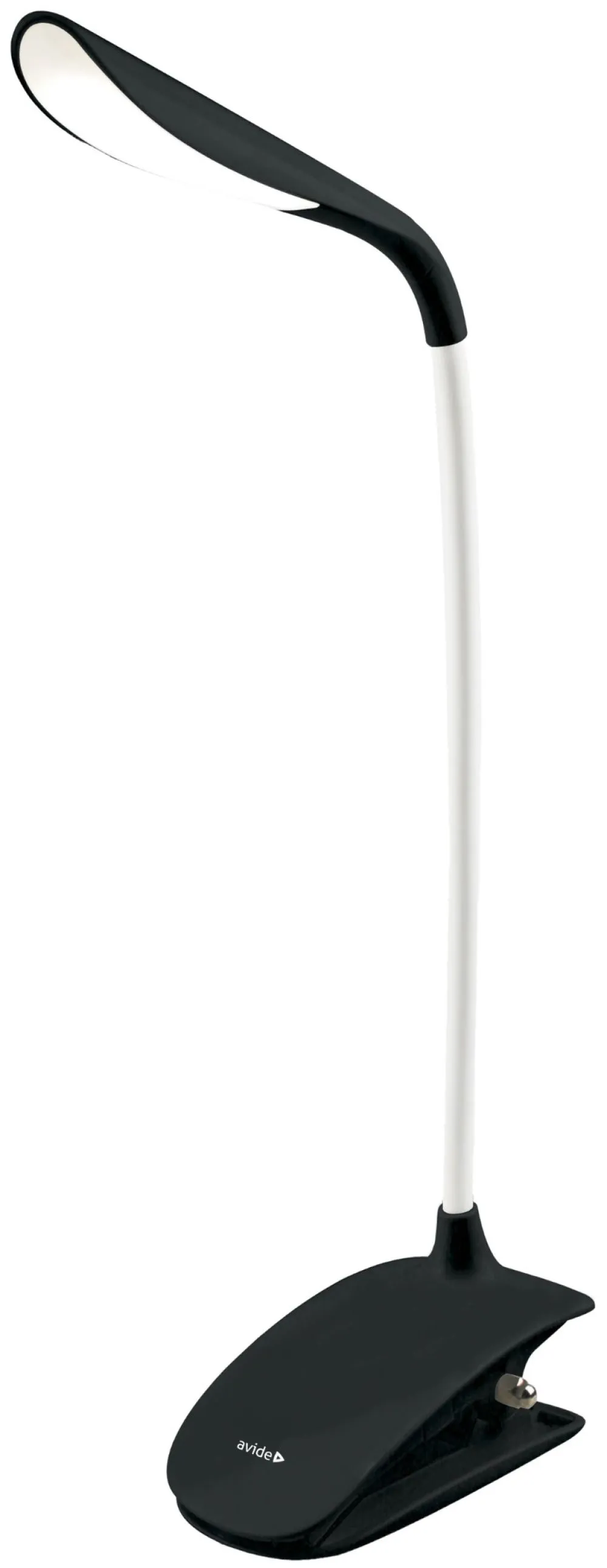 Avide LED Asztali Lámpa Csiptethető Fekete 1.5W