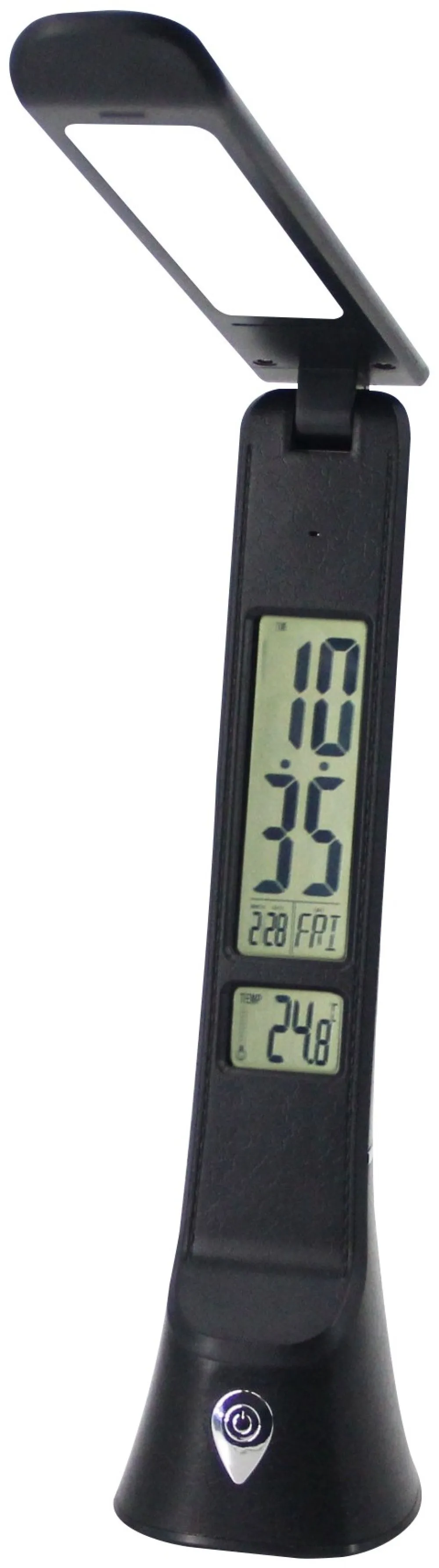 Avide LED Asztali Lámpa Bőrhatású Hugo Fekete 6W Naptár...