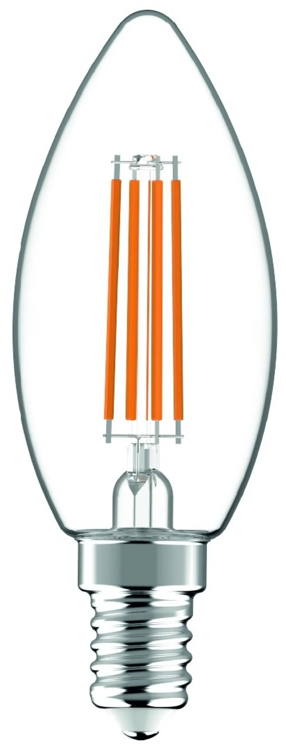 Avide LED Filament Candle 4.9W E14 NW 4000K Super High Lum...