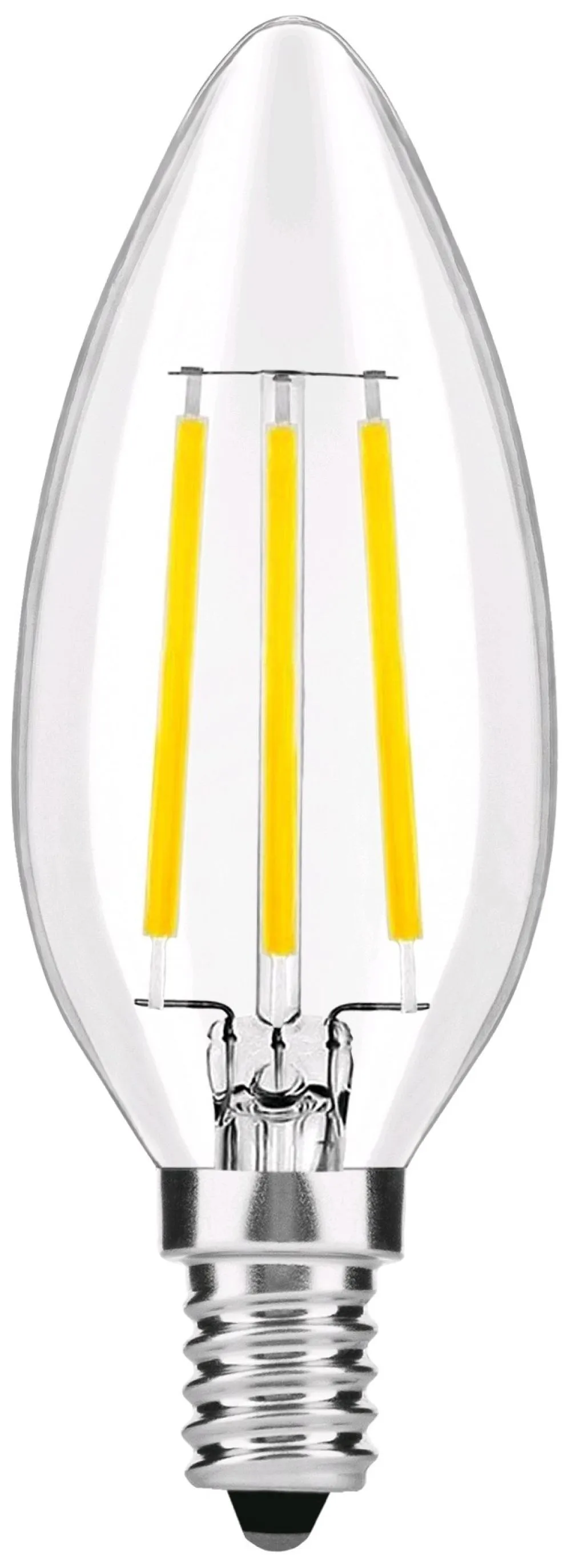 Avide LED Filament Candle 4W E14 360° NW 4000K