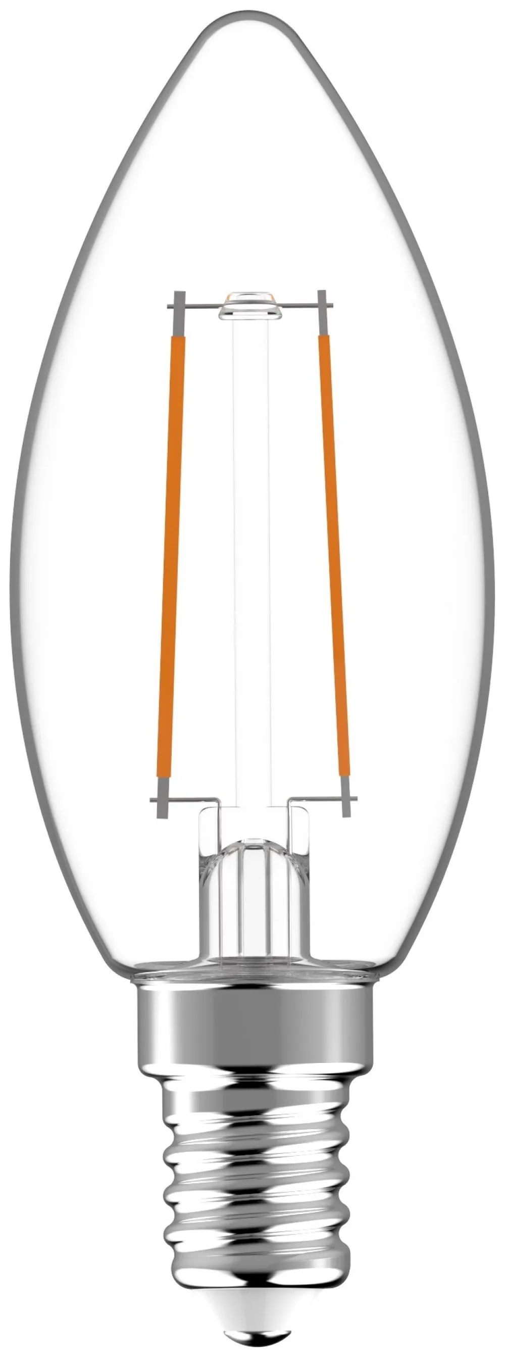 Avide LED Filament Candle 2.5W E14 360° WW 2700K