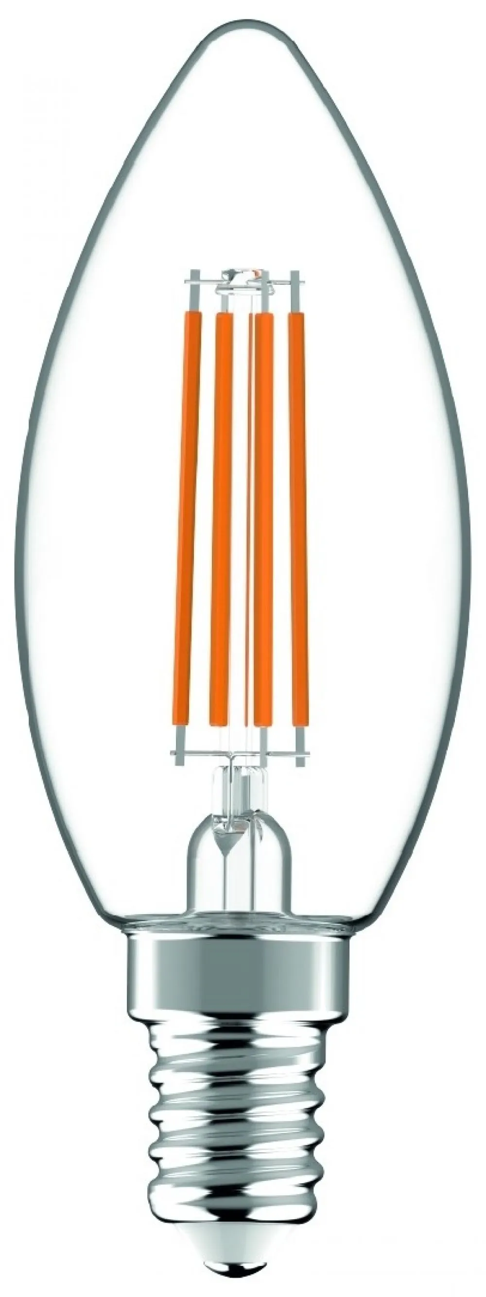 Avide LED Filament Candle 4.9W E14 WW 2700K Super High Lum...