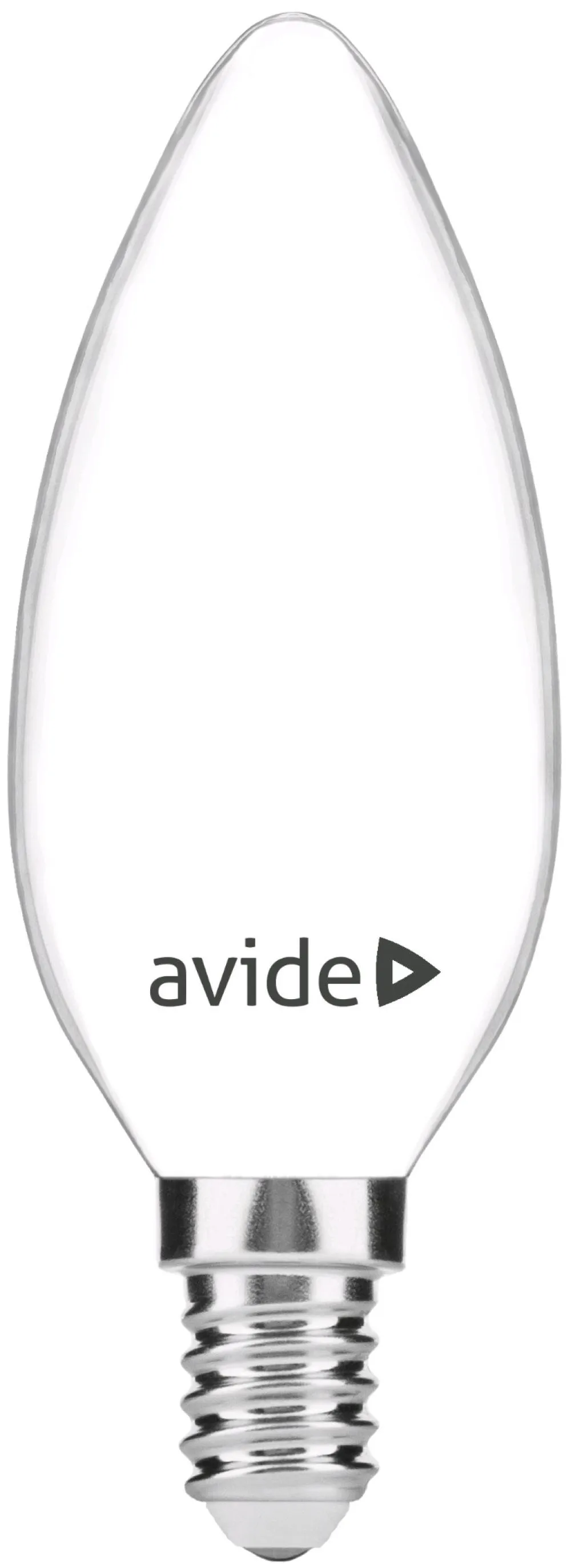Avide LED Opál Filament Candle 4W E14 360° WW 2700K
