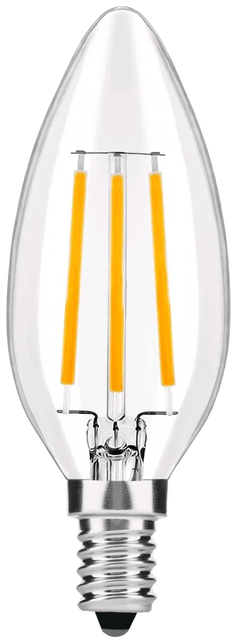 Avide LED Filament Candle 4W E14 360° WW 2700K