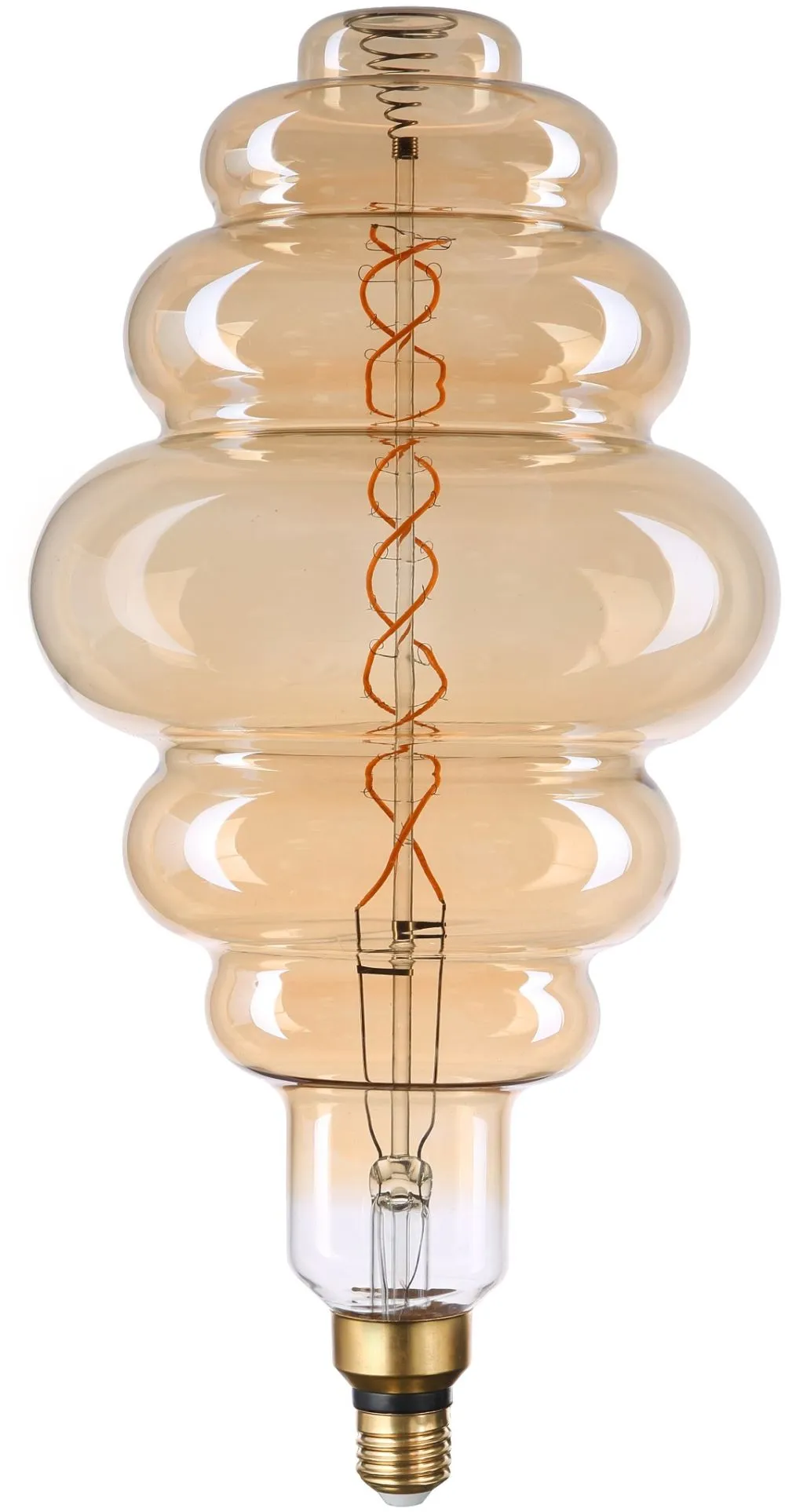 Avide LED Jumbo Filament Bixby 200x410mm Amber 8W E27 2400...