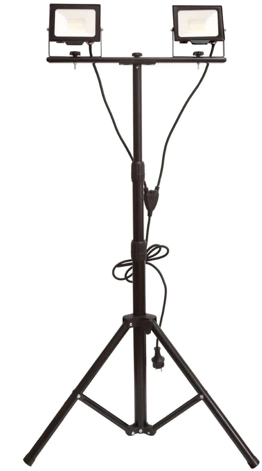 Avide LED Reflektor Slim SMD 2x20W NW 4000K 2 fej Tripodda...