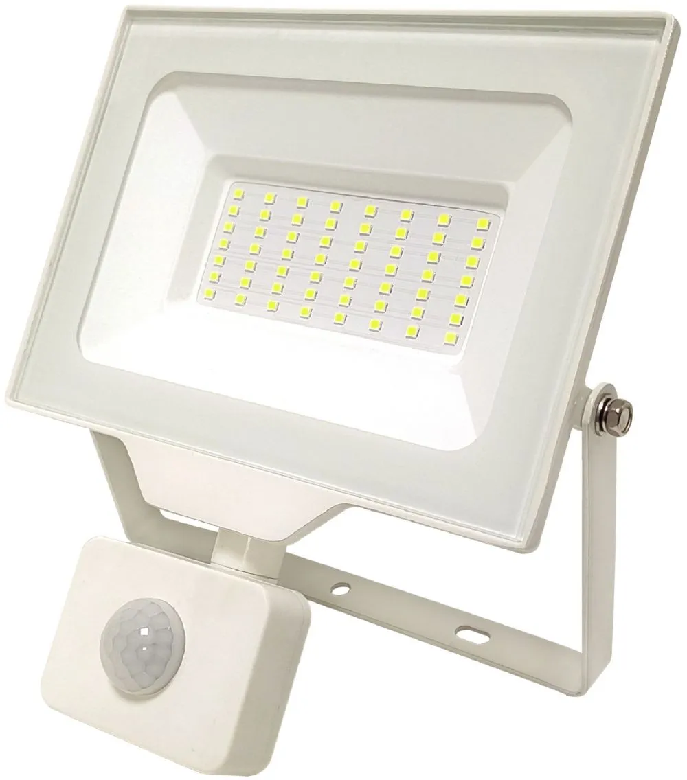 Avide LED Reflektor Slim SMD 50W NW 4000K Mozgásérzékelős ...