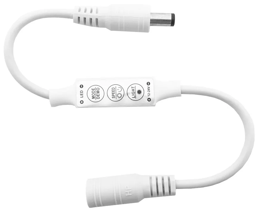 Avide LED Szalag 12V 48W Fényerőszabályzó Mini 3 Gombos Ve...