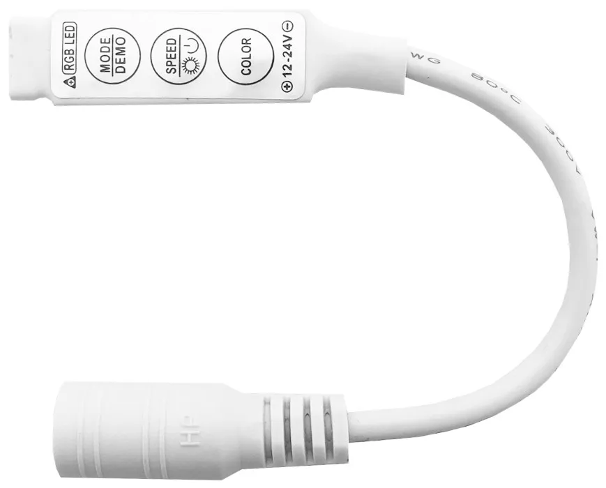 Avide LED Szalag 12V 72W RGB 3 Gombos Mini Vezérlő