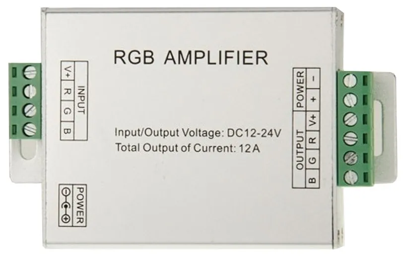 Avide LED Szalag 12V 144W RGB Jelerősítő