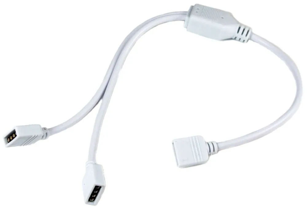 Avide LED Szalag 12V RGB+W Kétágú Kontroller Elosztó Kábel...