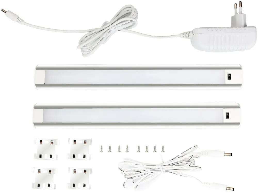 Avide LED Szalag Szekrény Lámpa 9W SMD2835 4000K IP44 2X60...