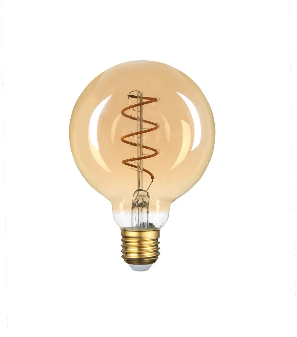 Avide LED Soft Filament G80 5W E27 360° EW 2700K