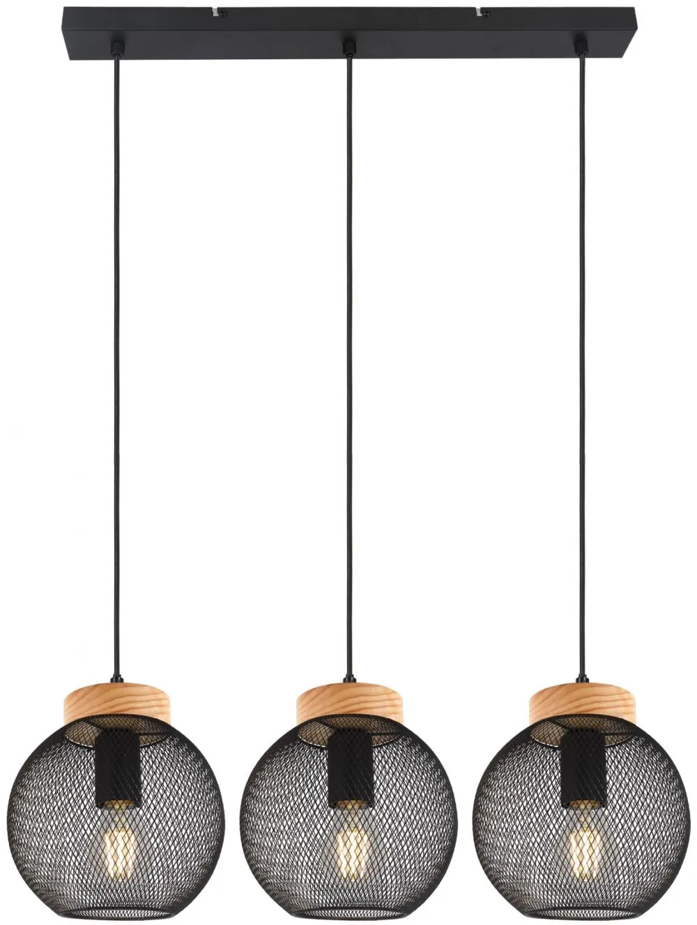 Avide Függeszték Lámpa Lattice-L 3xE27