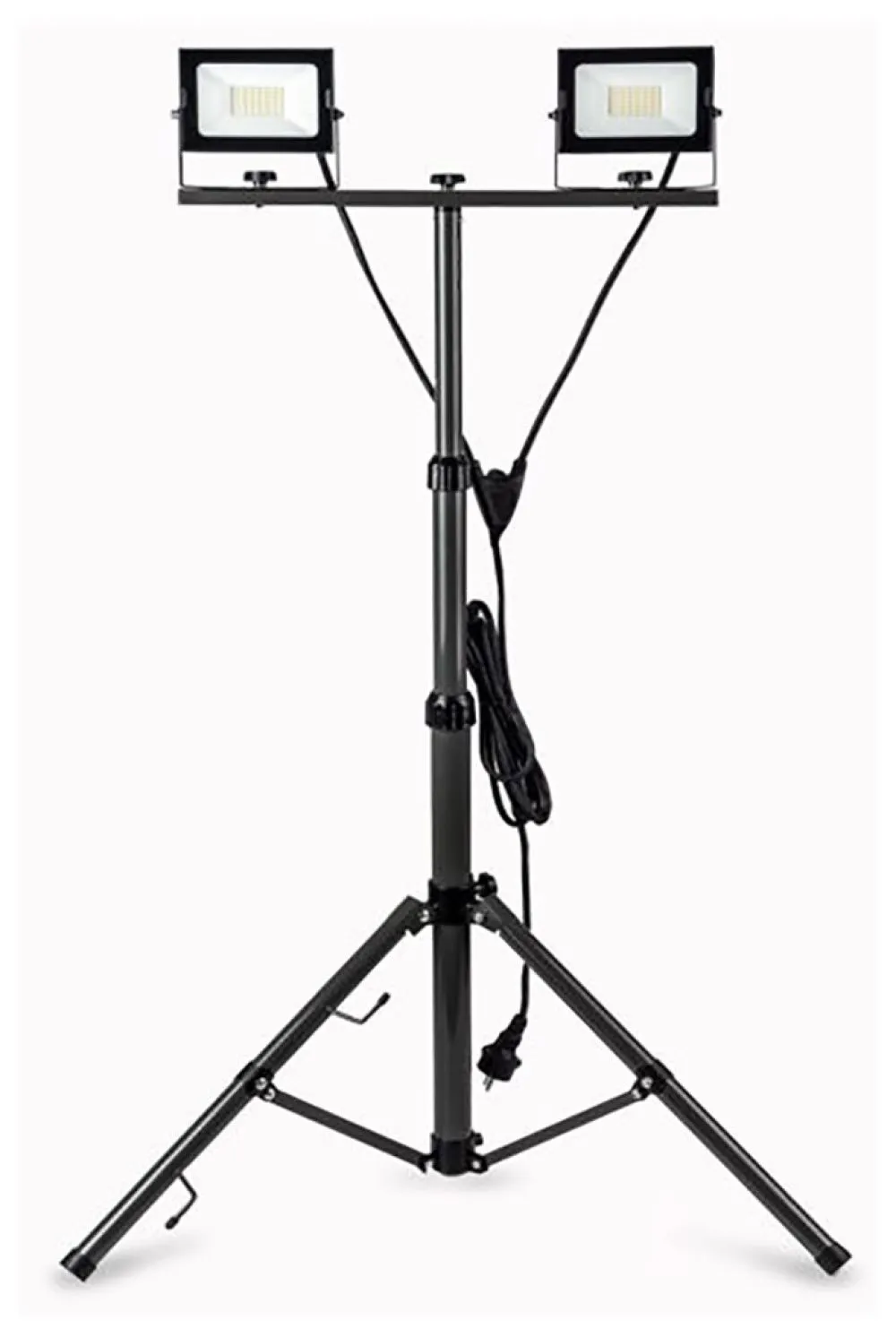 Avide LED Reflektor Slim SMD 2x20W NW 4000K 2 fej Tripodda...