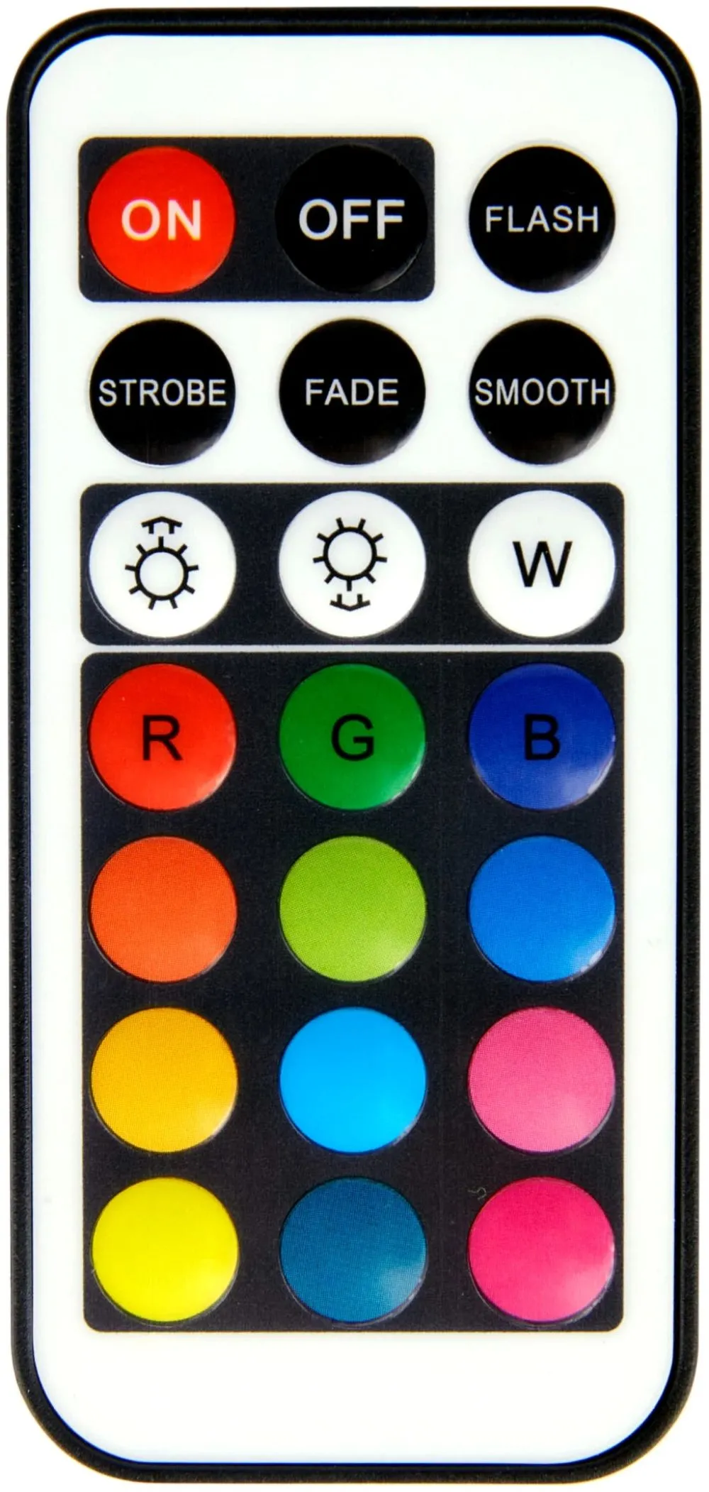 Avide LED Reflektor Slim SMD 30W RGB IR távirányítóval