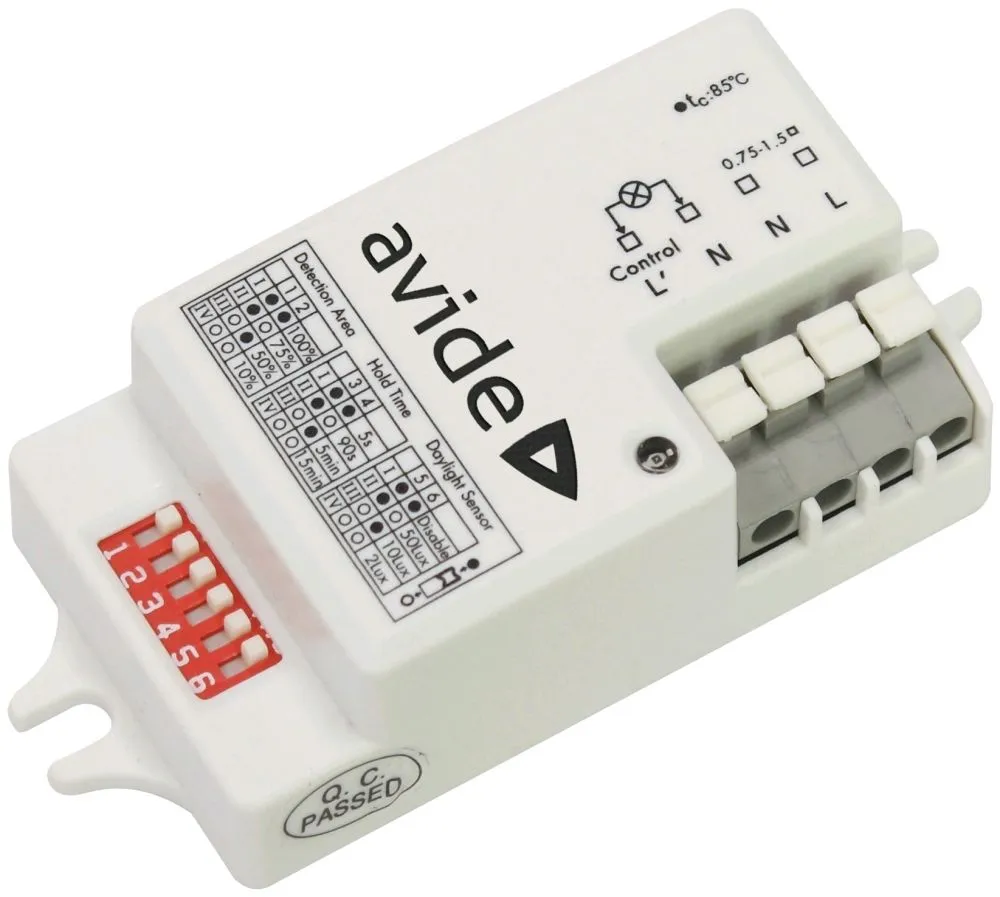 Avide Mikrohullámú Szenzor UFO Mennyezeti Lámpákhoz, 6 kap...