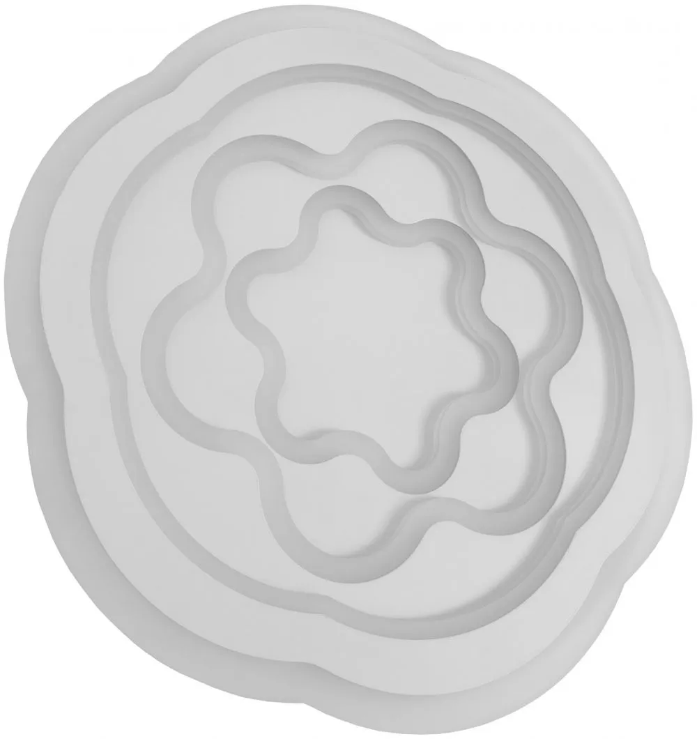 Avide Design Mennyezeti Lámpa Rosa 90W(45+45) RF Távirányí...