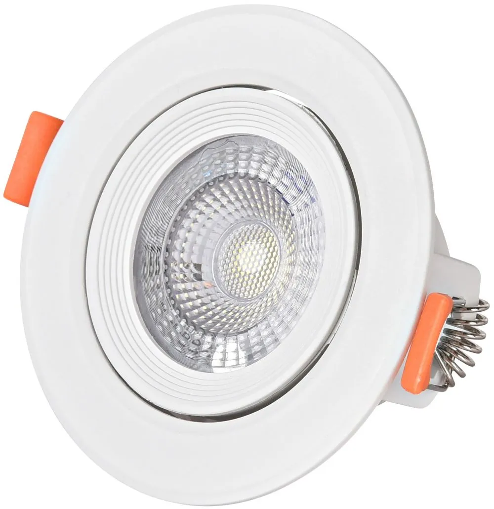 Avide LED Beépíthető Spot 38° Kerek 5W CW 6400K