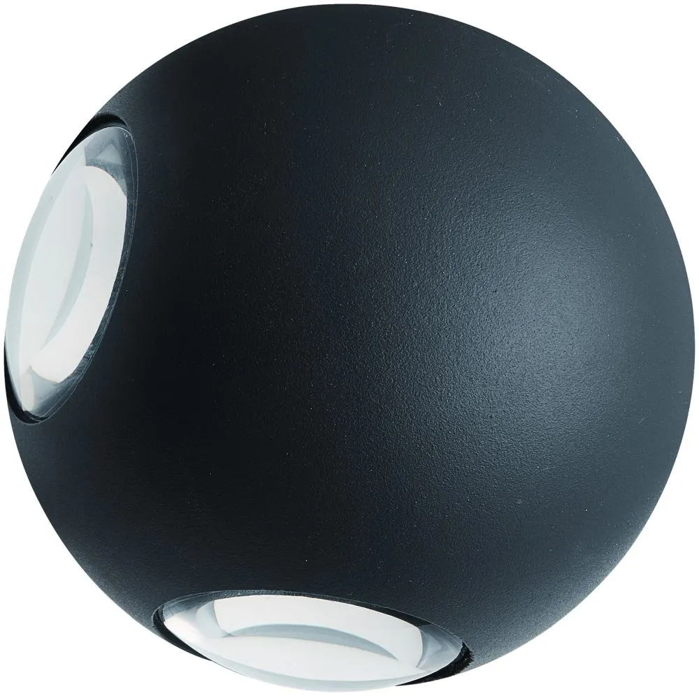 Avide kültéri fali lámpa Cairo 4 irányú LED 12W WW IP54...