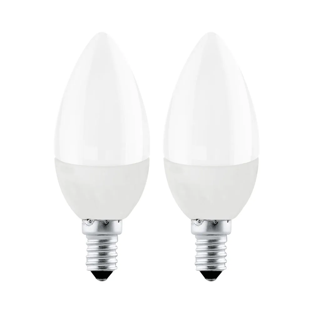 LED izzó gyertya E14 2x4W 3000K 