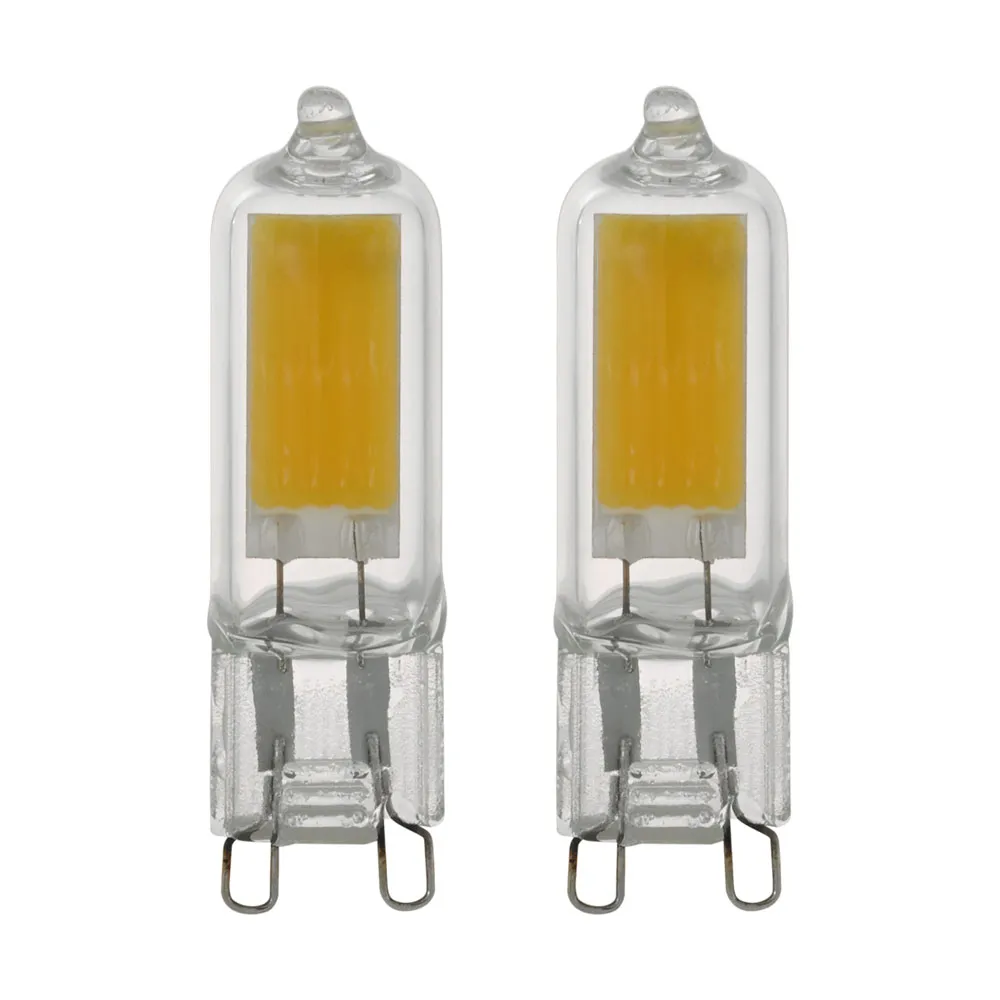 LED izzó G9 COB LED 2W 3000K 200Lm 2db