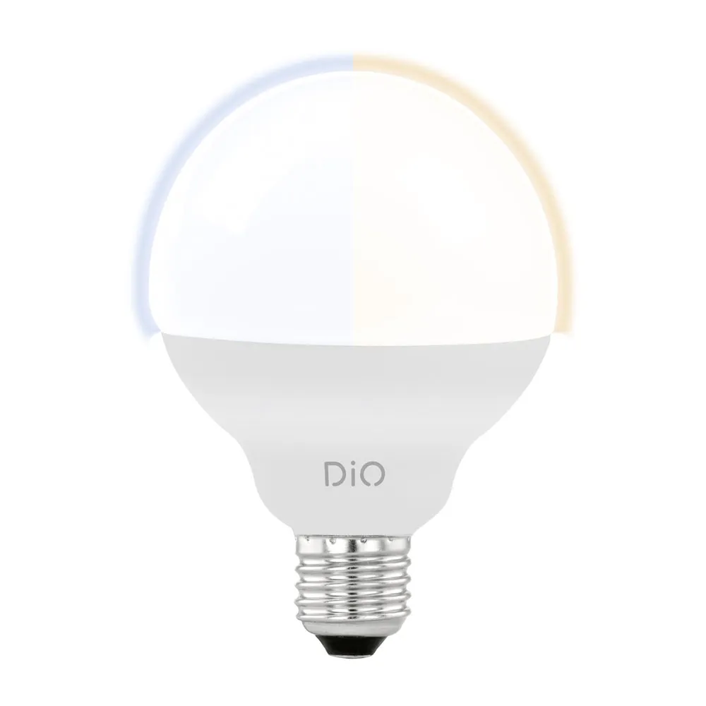 LED izzó E27 G95 12W 2700-6500K+távir